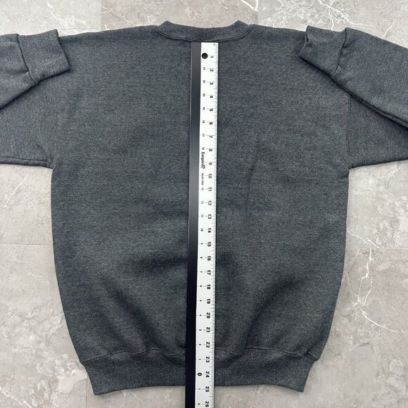 Vintage Golf Sweatshirt Mens Large Gray American Flag Golfer Made in USA 90s - Picture 6 of 7